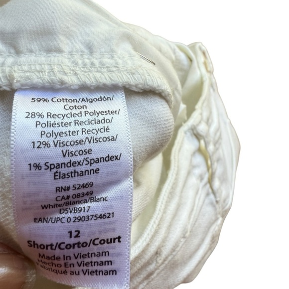 Sofia by Sofia Vergara White Ankle Jeans size 12 - Picture 6 of 7